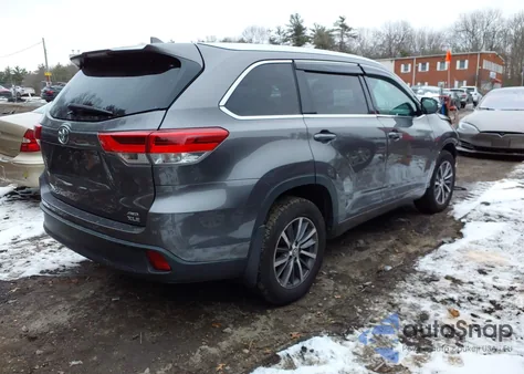 2017 Toyota Highlander Xle from USA, damaged, VIN 5TDJZRFH0HS520669